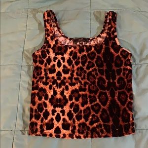 Cheetah Print Tank Small